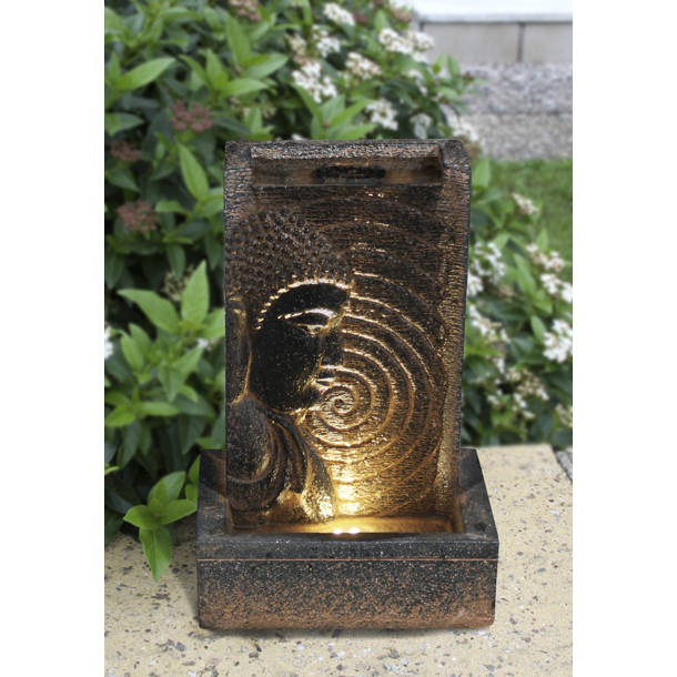HiLine Gift Ltd. Resin Buddha Fountain with Light & Reviews Wayfair
